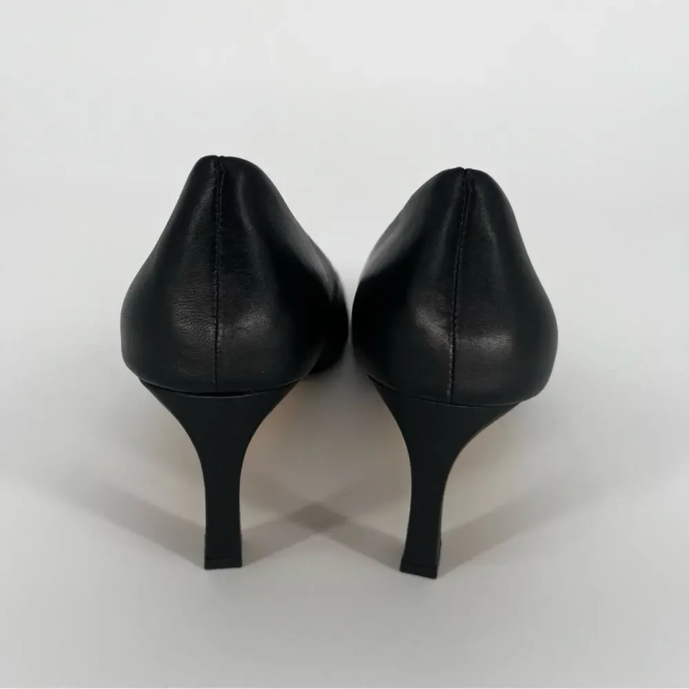 Giani Bernini Verronica Almond Toe Pump heels black beauty - 7